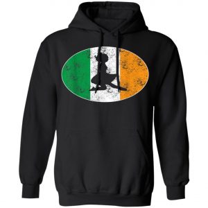 Beautiful Irish Flag Mixed Ballet Girl St Patrick Day T-Shirt, Long Sleeve, Tank Top