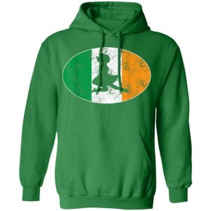 Beautiful Irish Flag Mixed Ballet Girl St Patrick Day T-Shirt, Long Sleeve, Tank Top