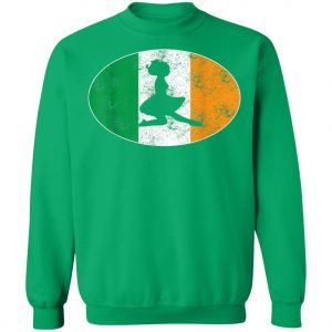 Beautiful Irish Flag Mixed Ballet Girl St Patrick Day T-Shirt, Long Sleeve, Tank Top