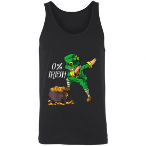 0 Irish Funny Saint Patricks Day Leprechaun Dabbing Dance Long Sleeve, Shirt