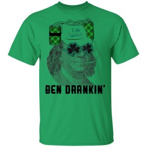 Ben Drankin Lover Drinking Green Beer St Patricks Day T-Shirt, Long Sleeve, Tank Top