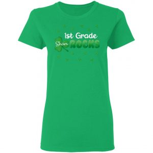1st Grade Shamrocks St Patricks Day Kid Boy Girl Shirt, Long Sleeve