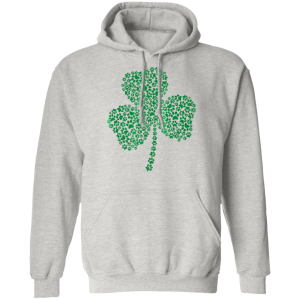 Dog Paw Shamrock St Patricks Day Premium T-Shirt, Long Sleeve, Hoodie