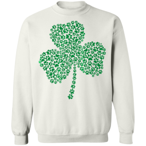 Dog Paw Shamrock St Patricks Day Premium T-Shirt, Long Sleeve, Hoodie