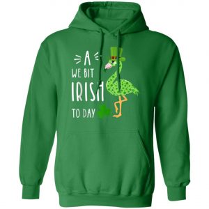 A We Bit Irish To Day Flamingo For St. Patricks Day Shirt, Tank Top