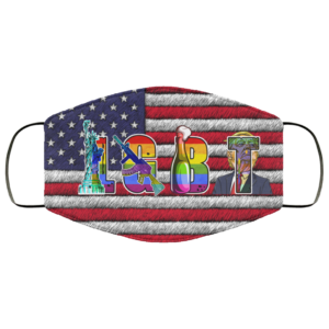 Liberty Gun Beer Trump Face Mask