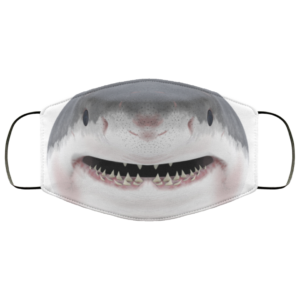Smiling Shark Cloth Face Mask