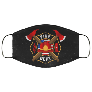 Firefighter Logo Fireman Gift Cloth Face Mask