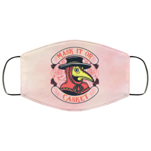 Mask It Or Casket Face Mask Plague Doctor Mask