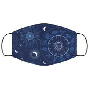 Astrology Horoscope Zodiac Star Sign Face Mask