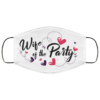 Bride And Groom Face Masks  The Party Possible Face Mask