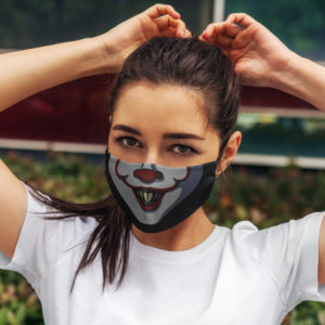 Clown Mouth IT Pennywise Face Mask Halloween Face Mask