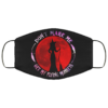 Born To Be Free Forced To Wear This Bullshit Funny Face Mask Reusable