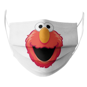 Sesame Street Elmo Face Face Mask