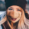 Sesame Street Abby Face Face Mask
