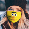 Sesame Street Cookie Monster Face Face Mask