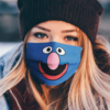 Sesame Street Green Face Mask