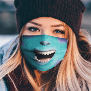Sesame Street Sulley Monster Face Mask