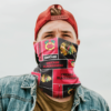 KEEP CALM AND GO VEGAN – Neck Gaiter Bandana