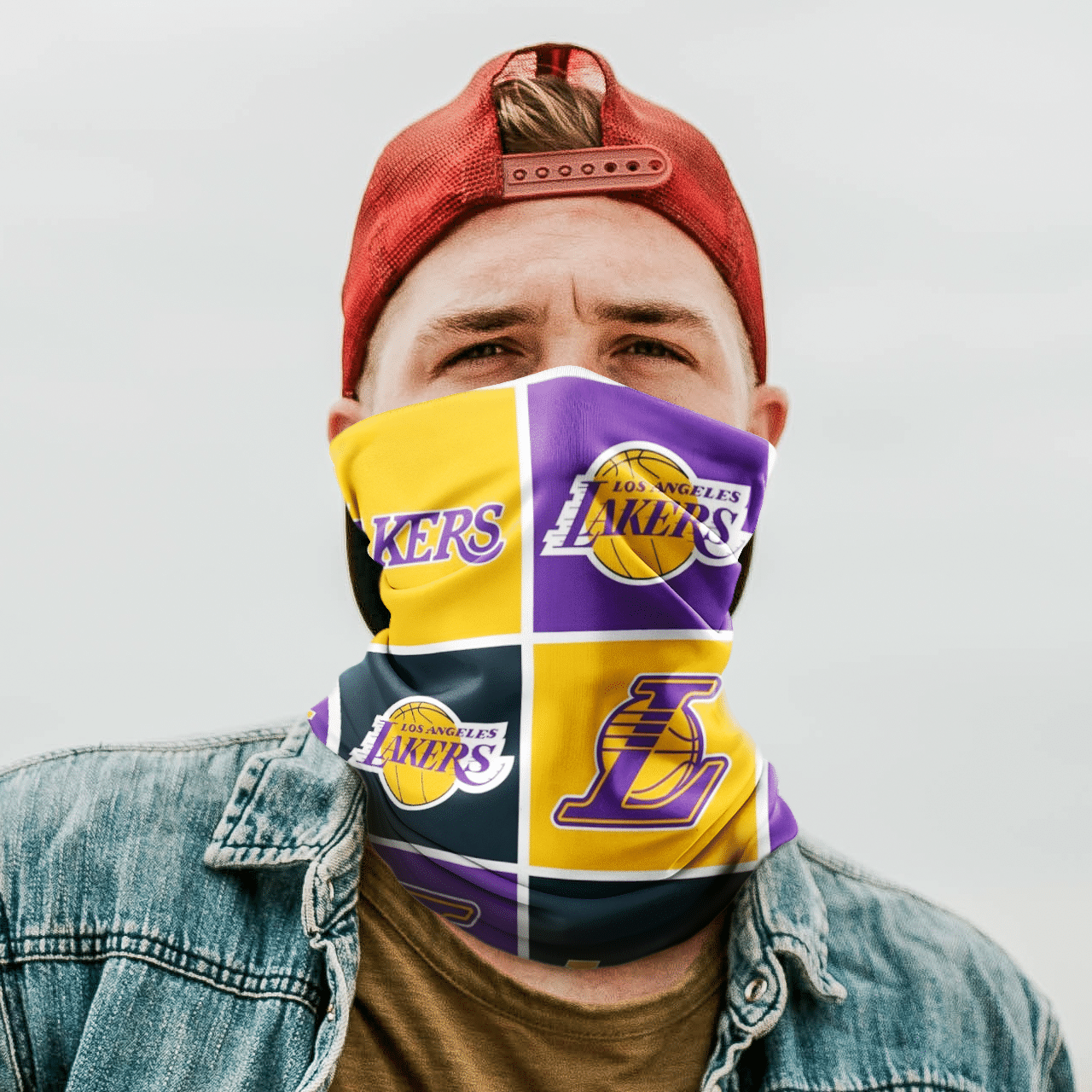 LA Lakers Bandana Gaiter Scraft L001 LA Lakers Bandana Gaiter Scraft L001
