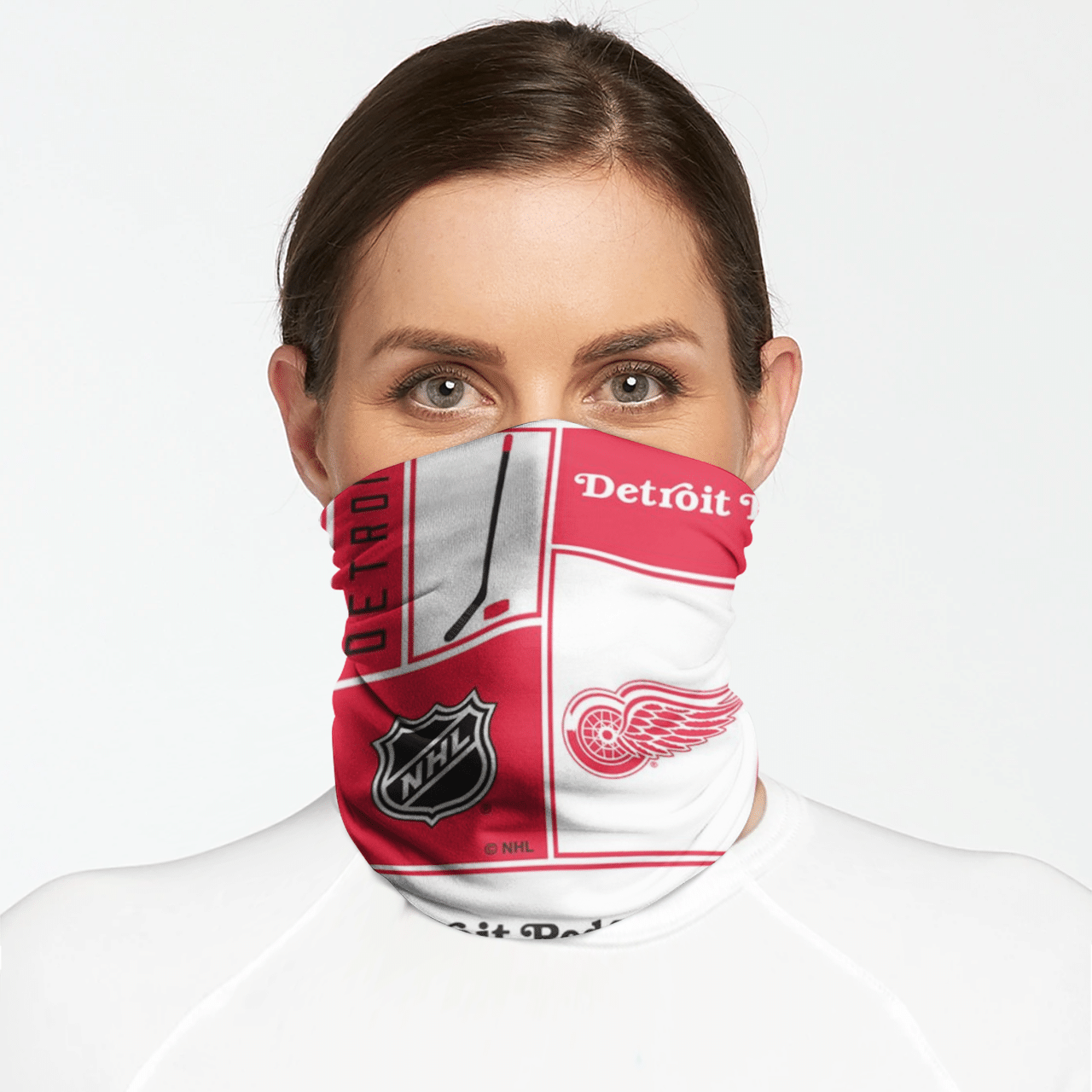 Detroit Red Wings Bandana Gaiter Scraft D004 Detroit Red Wings Bandana Gaiter Scraft D004