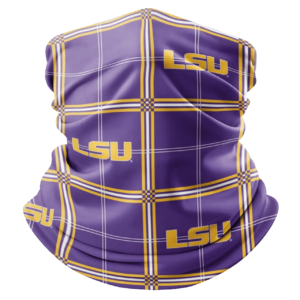 Louisiana State University Tigers Bandana Gaiter Scraft L004