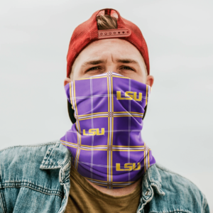 Louisiana State University Tigers Bandana Gaiter Scraft L004