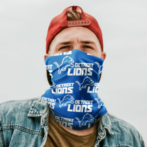 Detroit Lions Bandana Gaiter Scraft D003