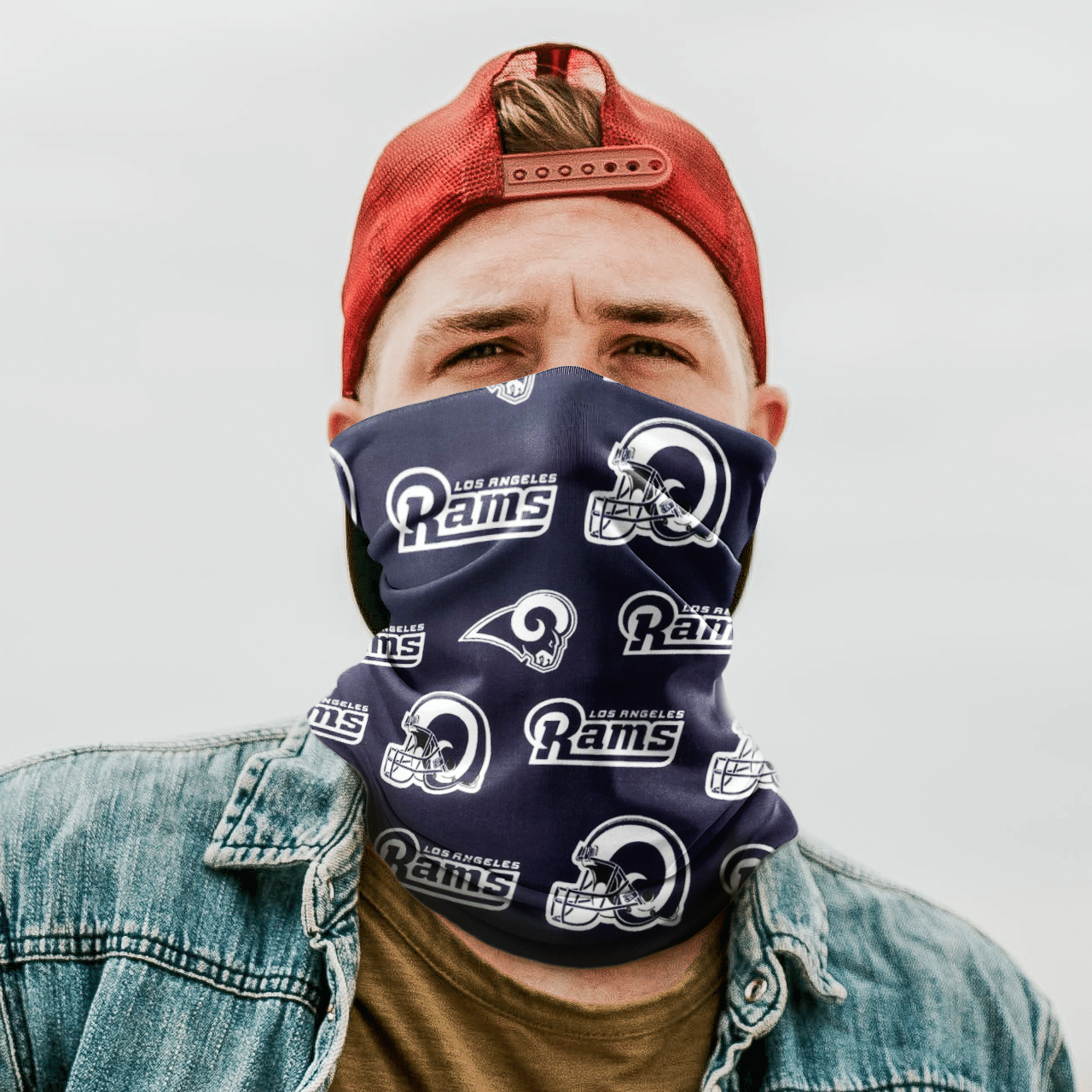 Los Angeles Rams Bandana Gaiter Scraft L003 Los Angeles Rams Bandana Gaiter Scraft L003