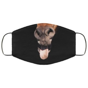 Horse Lovers Face Mask  Funny Horse Face Face Mask