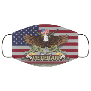 US Army Veteran Face Mask
