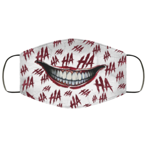 Ha Ha Ha Cloth Face Mask Joker Face Mask