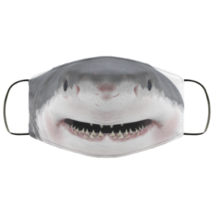 Shark Lover Face Mask  Funny Shark Mouth Mask  Face Mask
