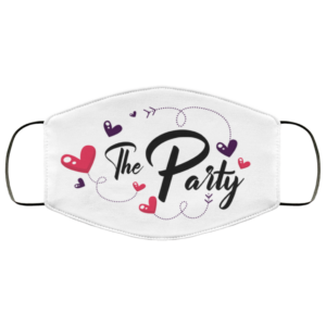 Bride And Groom Face Masks  The Party Possible Face Mask