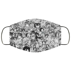 Cute Anime Girl Funny Face Mask Face Mask