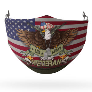 US Army Veteran Face Mask