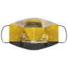 Old Bug Never Die Volkswagen Classic Beetle Bug Retro Red Car Face Mask