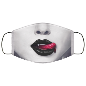 Sexy Red Bloody Lips Vampire Halloween Mask Cloth Face Mask