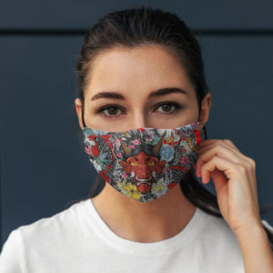 Hannya Japanese Art Face Mask