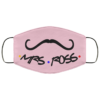 Friends Mr Rachel Mrs Ross Couple Face Mask