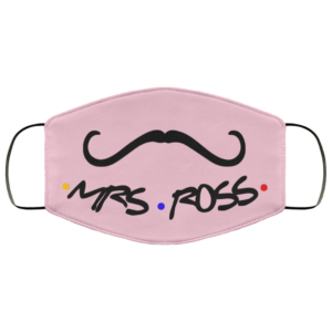 Friends Mrs Ross Mr Rachel Couple Face Mask