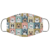 Cute Corgi Dog Mom Gifts Cloth Face Mask