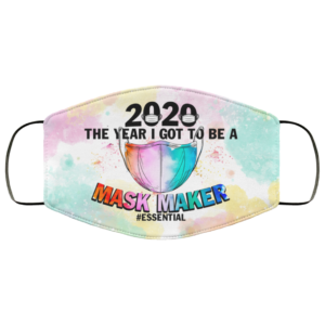 2020 the Year I Got to Be a Mask Maker Essential  Face Mask