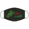 Born To Be Free Forced To Wear This Bullshit Funny Face Mask Reusable