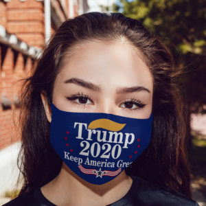 Trump 2020 Make American Great Again Face Mask