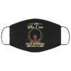 Living My Best Life Melanin Girl Cloth Face Mask