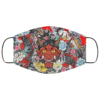 Clown Mouth IT Pennywise Face Mask  Halloween Face Mask