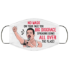 Racism Is A Virus Face Mask  Black Nurses Battle Face Mask