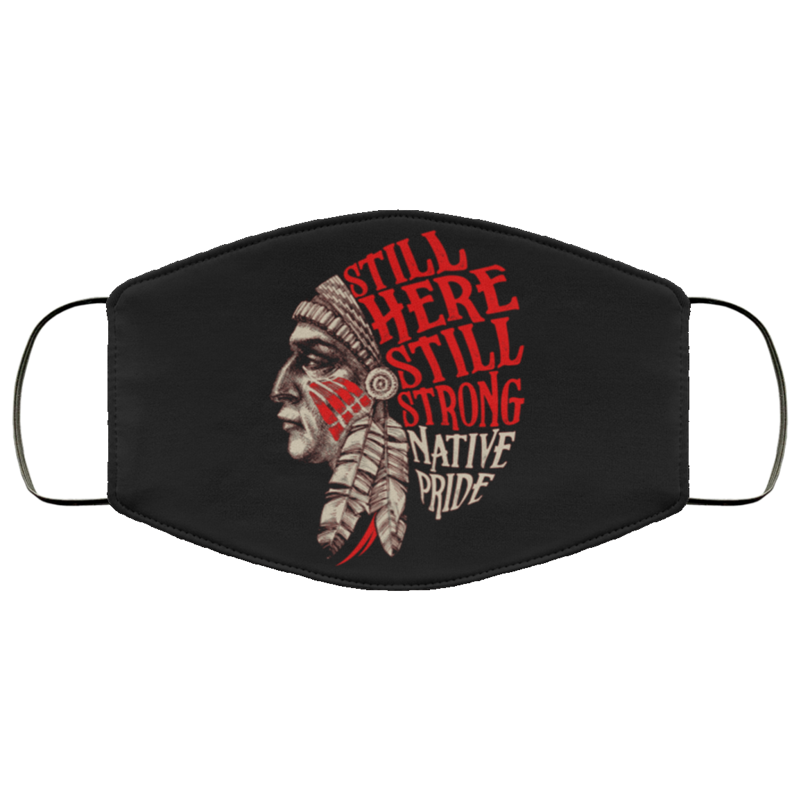 Still Here Still Strong Native PrideFace Mask