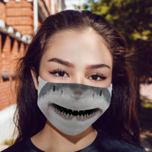Smiling Shark Cloth Face Mask